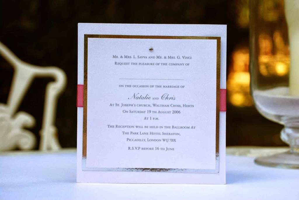 Wedding Invitations at The Invite Boutique | 61 Edenbridge Rd, Enfield EN1 2HS, UK | Phone: 07538 200248