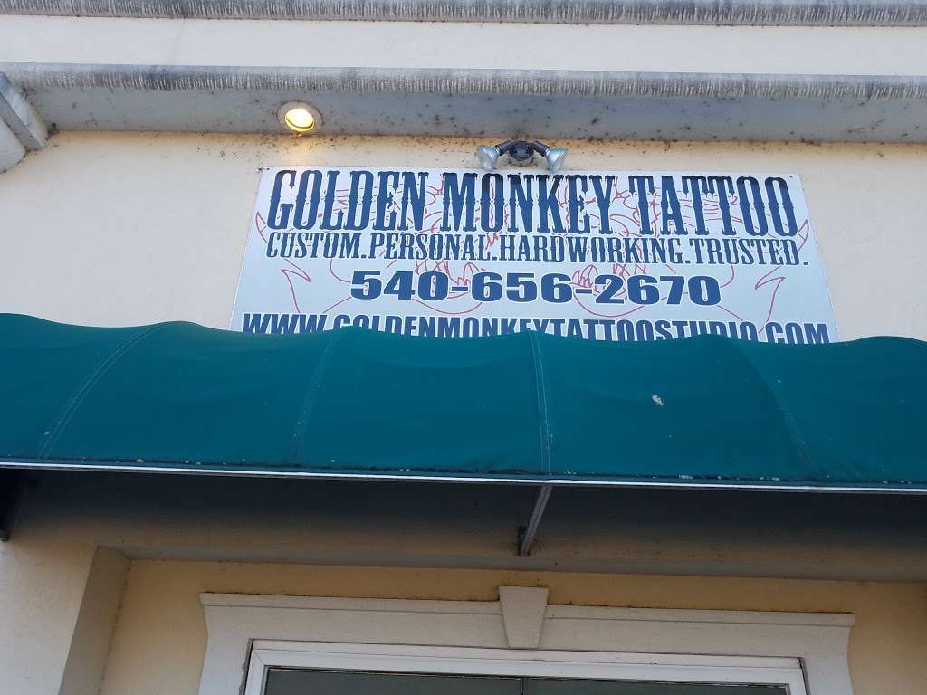 Golden Monkey Tattoo | 1901 Dixon St, Fredericksburg, VA 22401, USA | Phone: (540) 656-2670