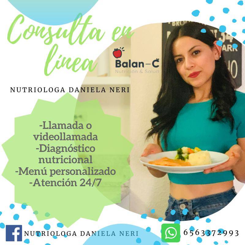 Nutriologa Daniela Neri | Av. Valle del Sol 1451, Solares Local 2, 32580 Cd Juárez, Chih., Mexico | Phone: 656 337 2993