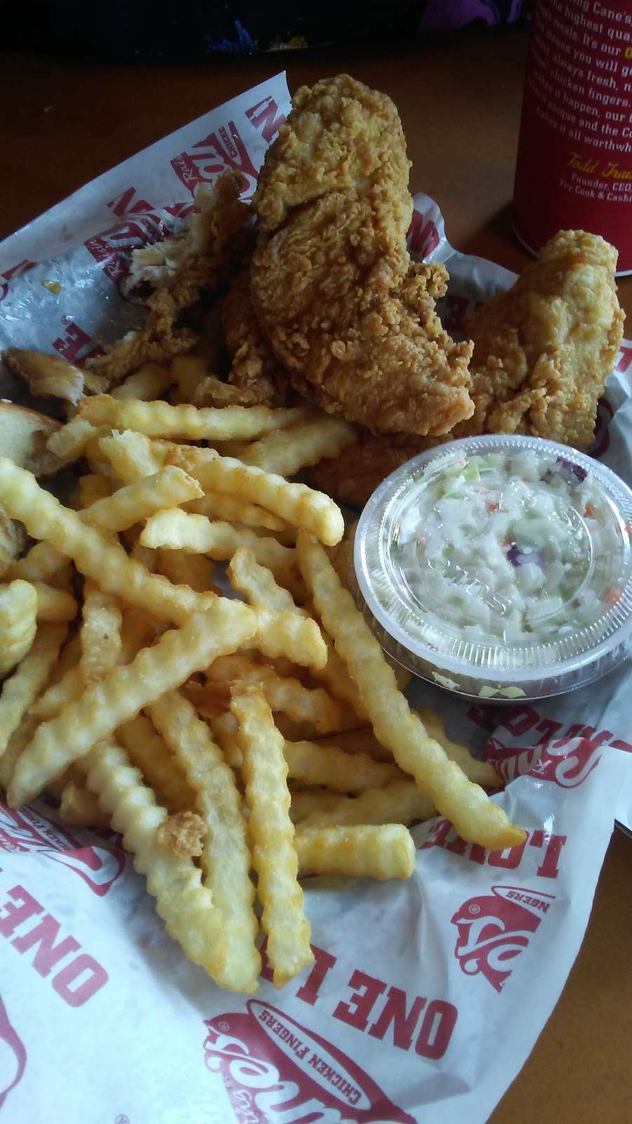 Raising Canes Chicken Fingers | 2127 W Davis St, Conroe, TX 77304, USA | Phone: (936) 760-7744