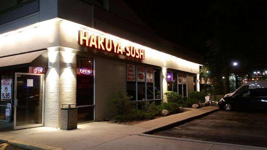 Hakuya Sushi | 3706, 161 W Dundee Rd, Buffalo Grove, IL 60089, USA | Phone: (847) 537-7707