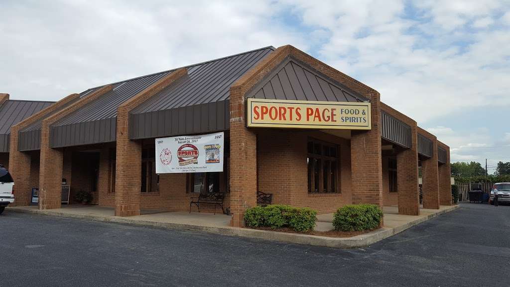 Sports Page Food & Spirits | 8400 Bellhaven Blvd # H, Charlotte, NC 28216, USA | Phone: (704) 399-4417