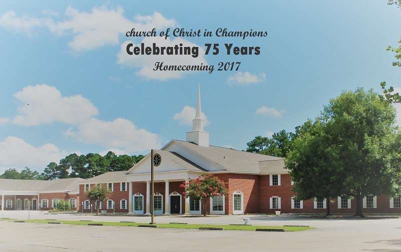 Church of Christ in Champions | 13902 Cutten Rd, Houston, TX 77069, USA | Phone: (281) 440-9898