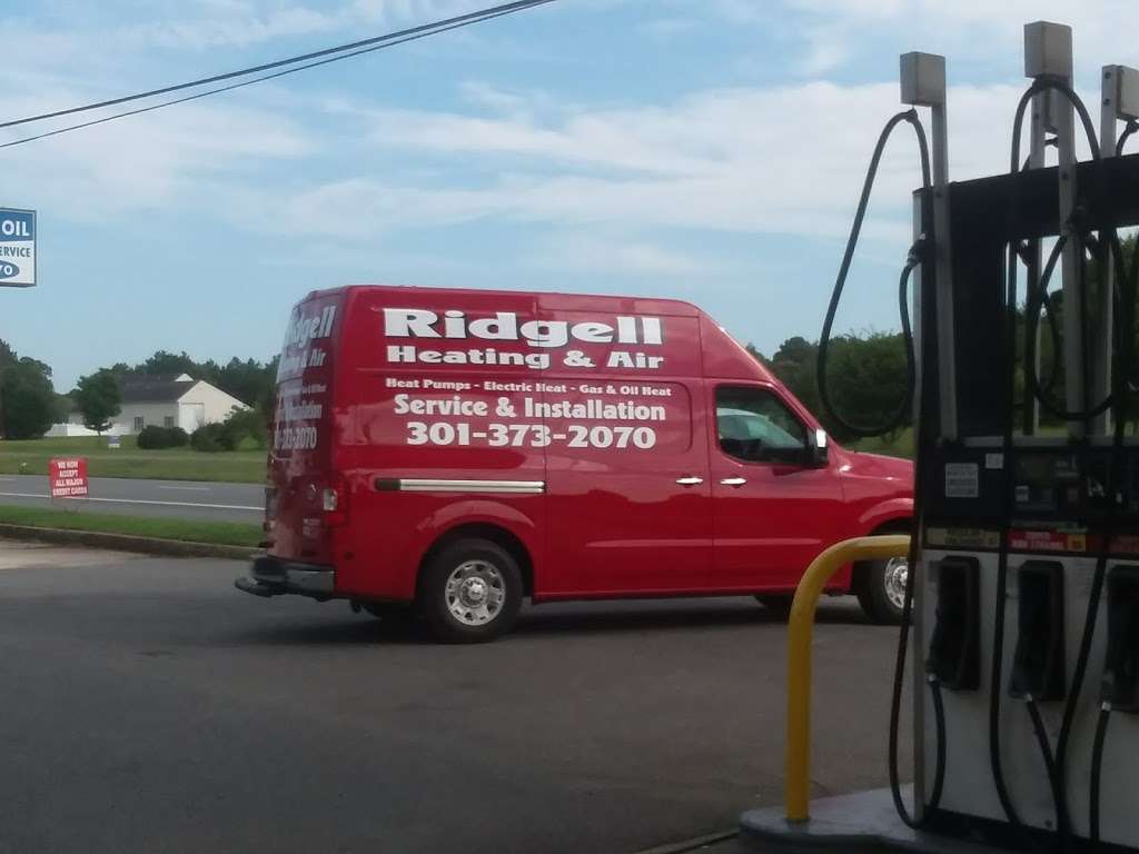 Ridgell Oil Heating Air & Oil | 26460 Three Notch Rd, Mechanicsville, MD 20659, USA | Phone: (301) 373-2070