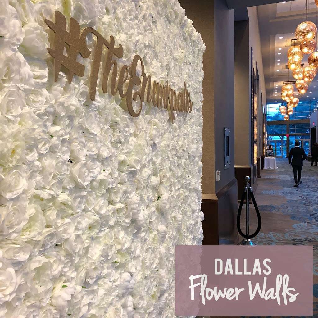 Dallas Flower Walls | 1400 W Irving Blvd Suite 201, Irving, TX 75060, USA | Phone: (972) 460-6616