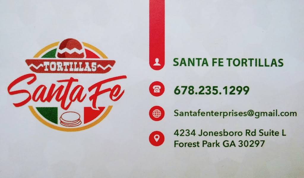 Tortilleria SantaFe | 4234 Jonesboro Rd, Forest Park, GA 30297, USA | Phone: (678) 235-1299