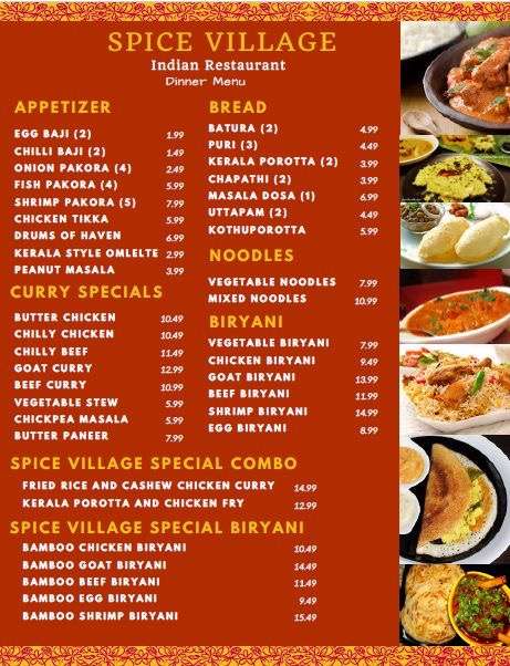 Spice Village Indian Restaurant | 5332 Lakeview Pkwy, Rowlett, TX 75088, USA | Phone: (469) 867-1448