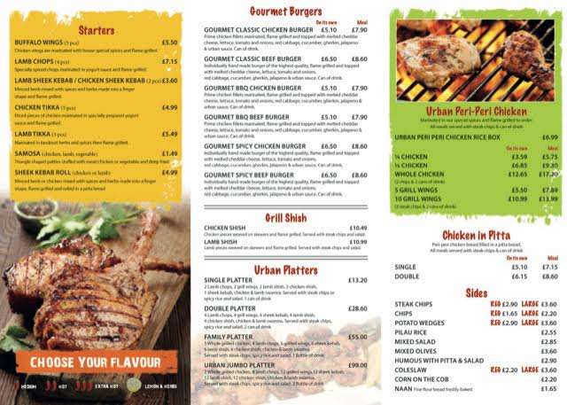 Urban Shake And Grill | 38 Oliver Rd, London E10 5JY, UK | Phone: 020 8539 9703