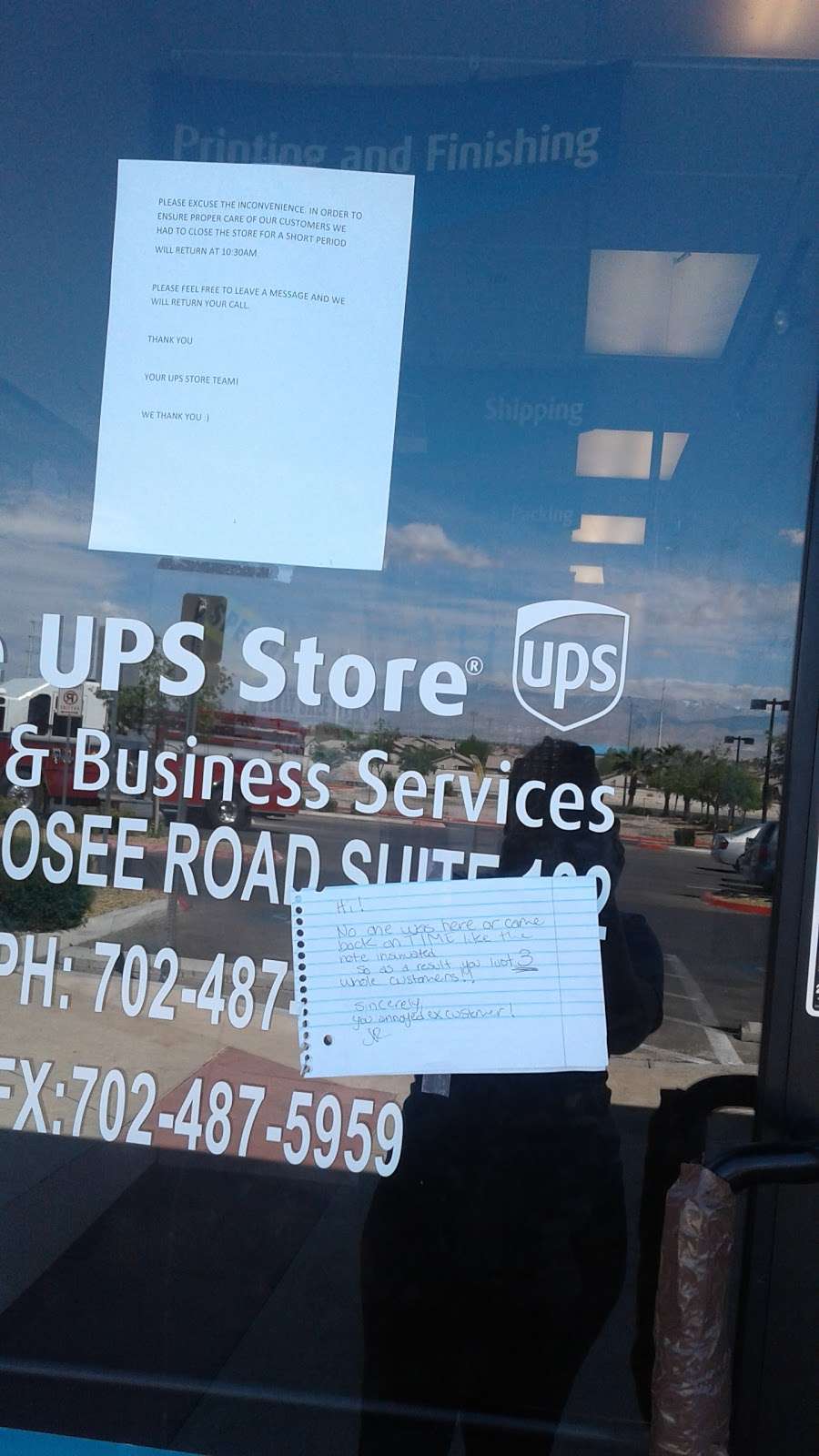 The UPS Store | 5892 Losee Rd Ste 132, North Las Vegas, NV 89081, USA | Phone: (702) 487-5900