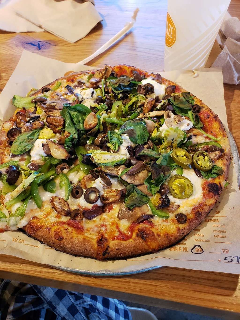 Blaze Pizza | 925 Foxcroft Ave, Martinsburg, WV 25401, USA | Phone: (304) 596-0699