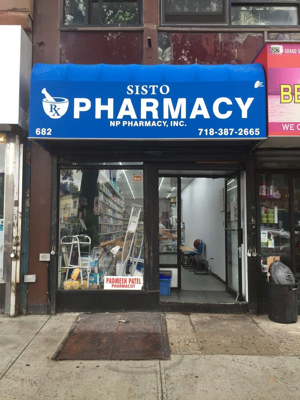 Sisto Pharmacy | 682 Grand St, Brooklyn, NY 11211, USA | Phone: (718) 387-2665