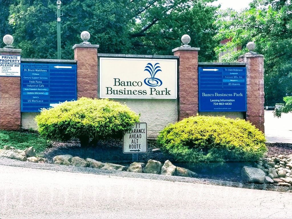 Banco Business Park | 2000 Commerce Loop, 1061 Main St, Irwin, PA 15642, USA | Phone: (724) 863-4430