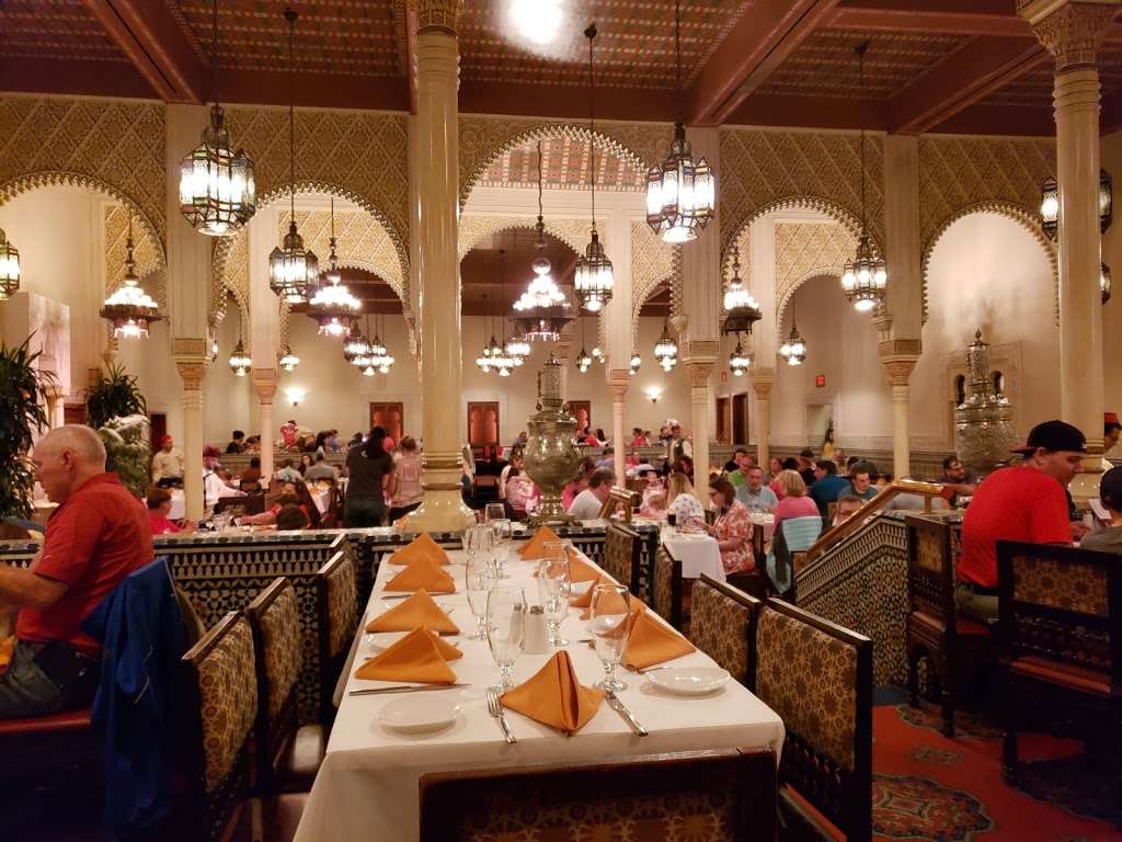 Restaurant Marrakesh | 1510 North Avenue of the Stars, Orlando, FL 32830, USA | Phone: (407) 939-3463