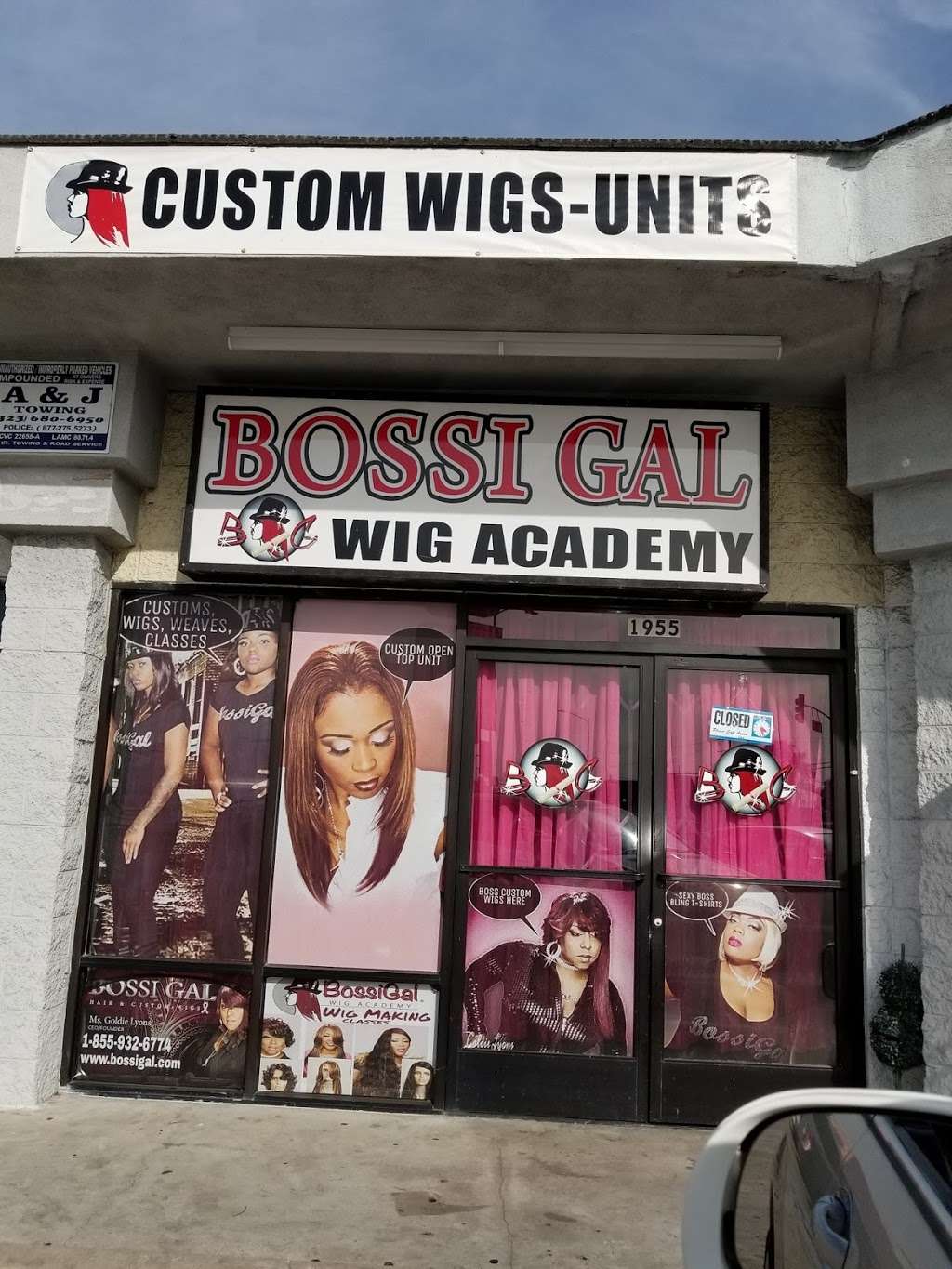 Bossi Gal Wig Academy | 2924, 1955 W Manchester Ave, Los Angeles, CA 90047, USA | Phone: (855) 932-6774