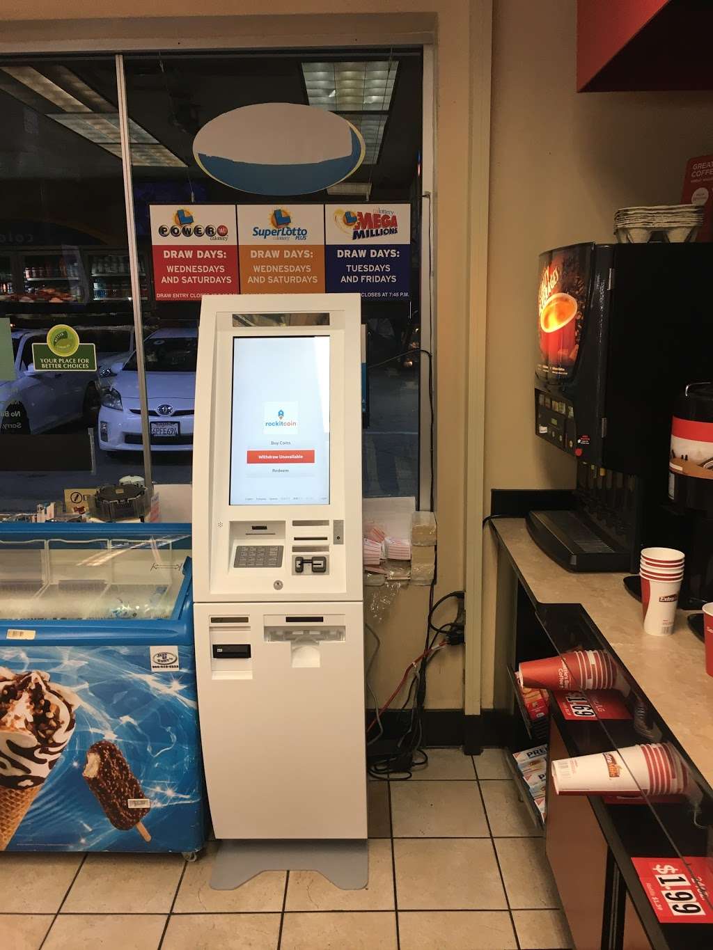 RockItCoin Bitcoin ATM | 3300 La Cienega Blvd, Los Angeles, CA 90016, USA | Phone: (888) 702-4826