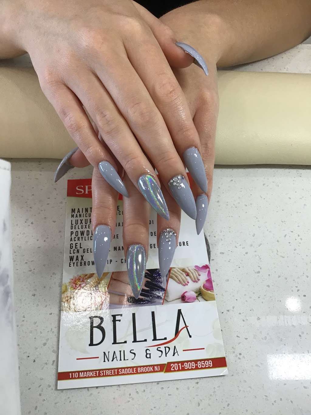 Bella Nails & Spa | 110 Market St, Saddle Brook, NJ 07663, USA | Phone: (201) 909-8599