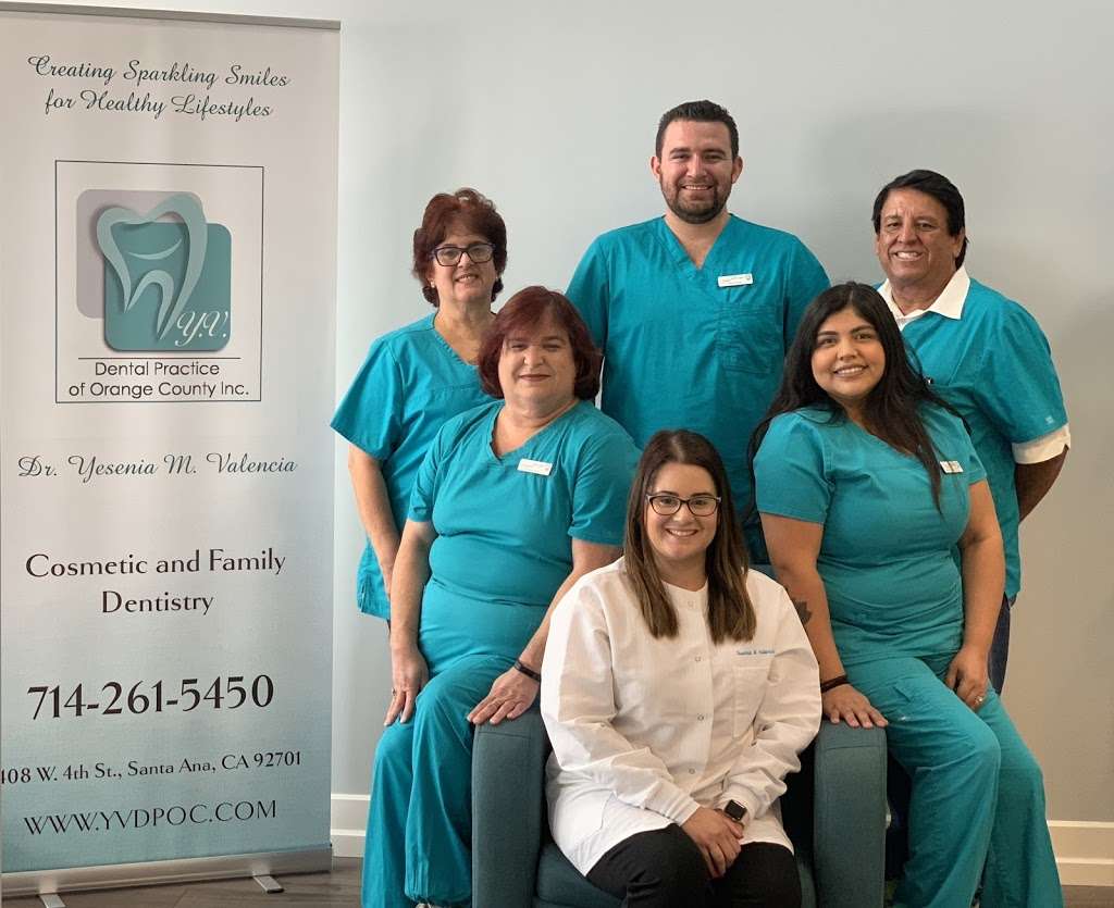 YV Dental Practice of Orange County, Inc | 408 W 4th St, Santa Ana, CA 92701, USA | Phone: (714) 261-5450