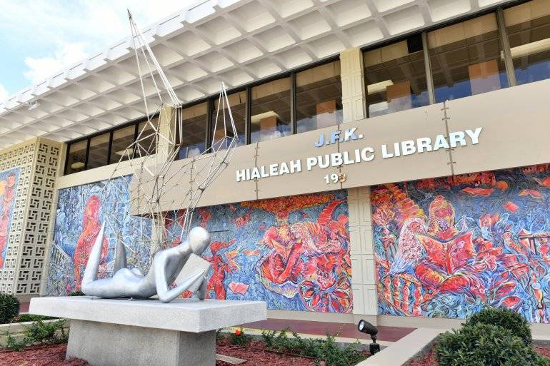 Hialeah John F Kennedy Library | 190 W 49th St, Hialeah, FL 33012, USA | Phone: (305) 821-2700