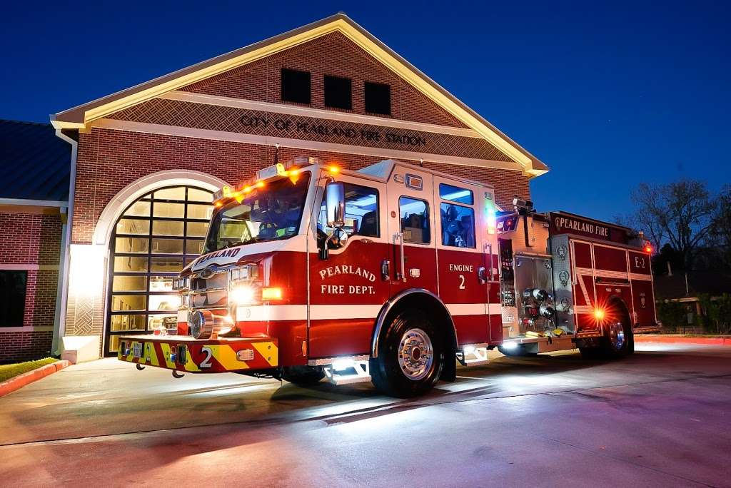 City of Pearland Fire Station No. 2 | 6050 Fite Rd, Pearland, TX 77584, USA | Phone: (281) 997-5850