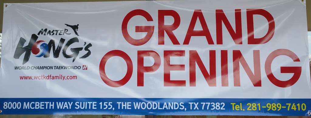 Master Hongs World Champion Taekwondo | 8000 McBeth Way Suite 150, The Woodlands, TX 77382, USA | Phone: (281) 989-7410