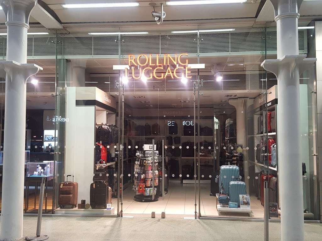 Rolling Luggage Station Saint Pancras | 36, St Pancras International, Pancras Rd, Kings Cross, London N1C 4QP, UK | Phone: 020 7833 4625