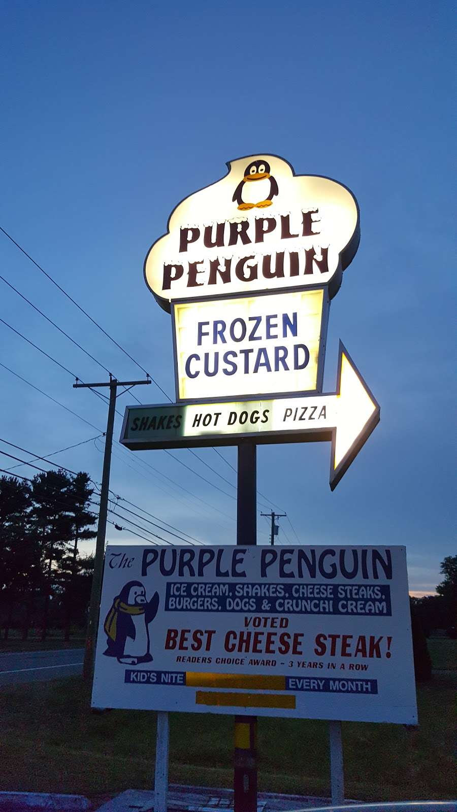 Purple Penguin | 5313, 1008 Harding Hwy, Newfield, NJ 08344, USA | Phone: (856) 697-4731