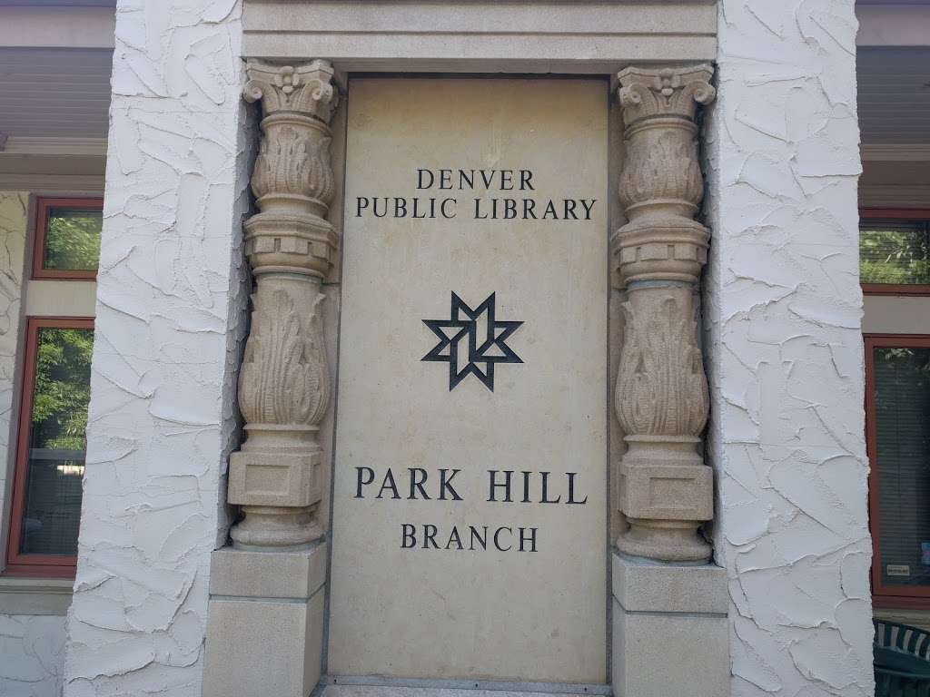 Park Hill Branch Library | 4705 Montview Blvd, Denver, CO 80207, USA | Phone: (720) 865-0250