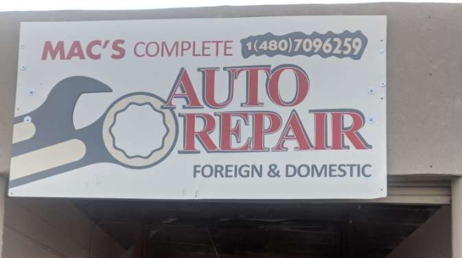 Macs Complete Auto Repair | 923 E Curry Rd, Tempe, AZ 85281, USA | Phone: (480) 709-6259