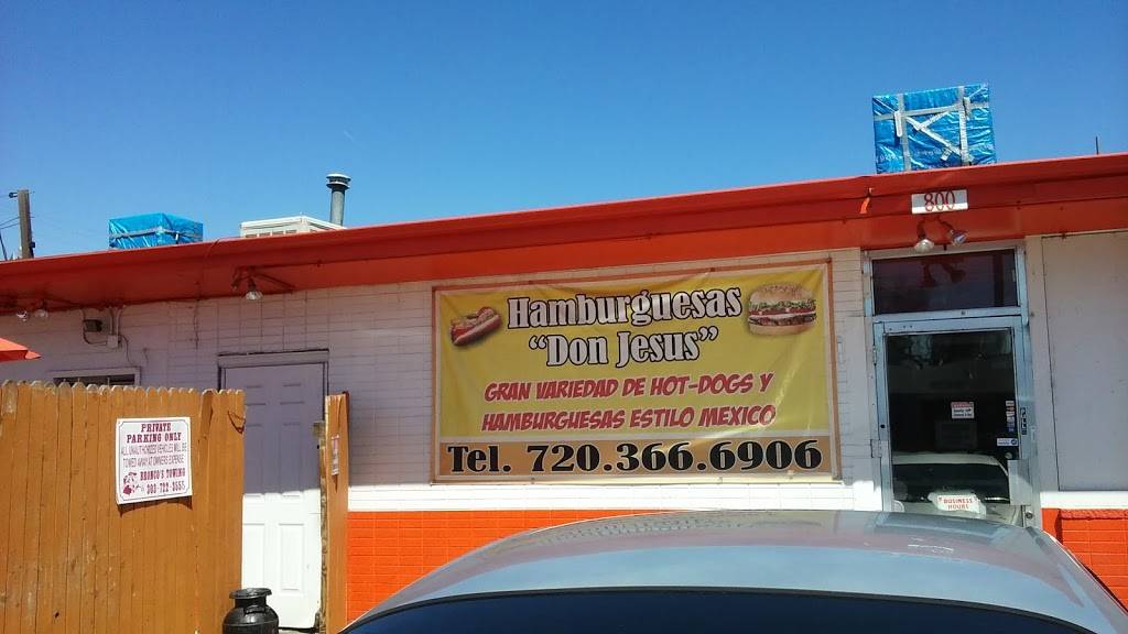 Hamburguesas Don Jesus | 800 Decatur St, Denver, CO 80204, USA | Phone: (720) 366-6906