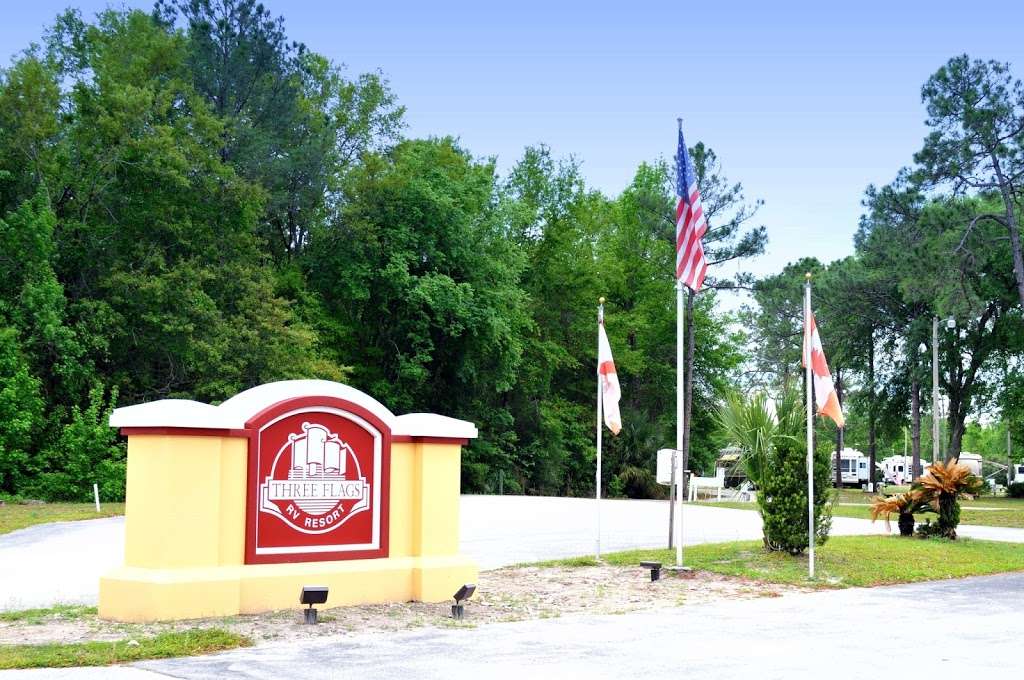 Three Flags RV Campground | 1755 East, FL-44, Wildwood, FL 34785, USA | Phone: (352) 748-3870