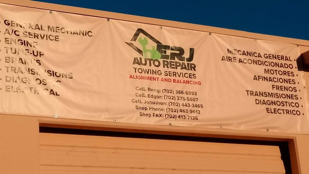 ERJ Auto Repair | 4245 E Sahara Ave UNIT 2, Las Vegas, NV 89104, USA | Phone: (702) 462-9612