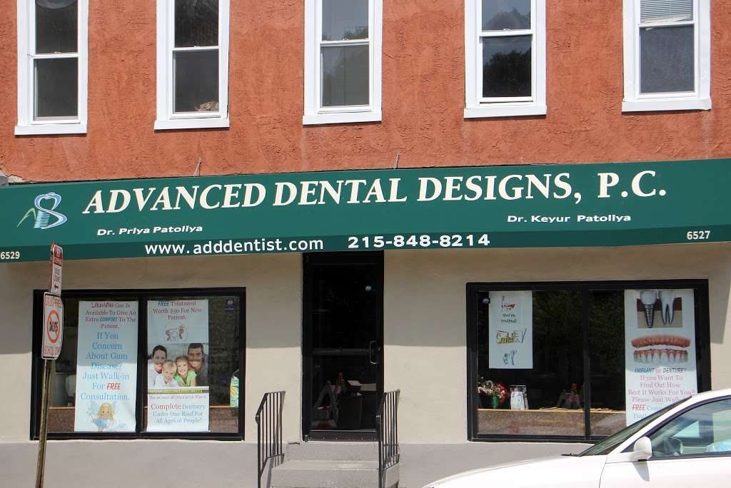 Advanced Dental Designs | 6529 Germantown Ave, Philadelphia, PA 19119, USA | Phone: (215) 848-8214