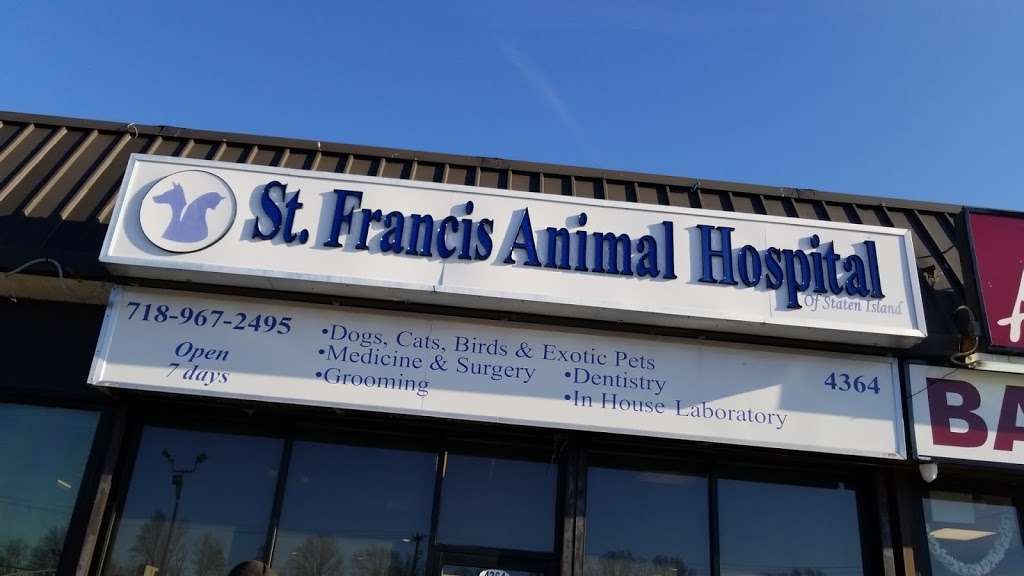 St Francis Animal Hospital | 4364 Amboy Rd, Staten Island, NY 10312, USA | Phone: (718) 967-2495