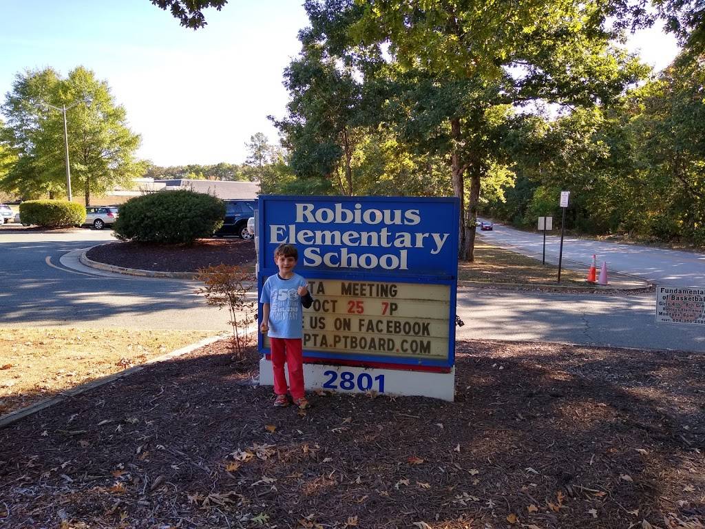 Robious Elementary School | 2801 Robious Crossing Dr, Midlothian, VA 23113, USA | Phone: (804) 378-2500