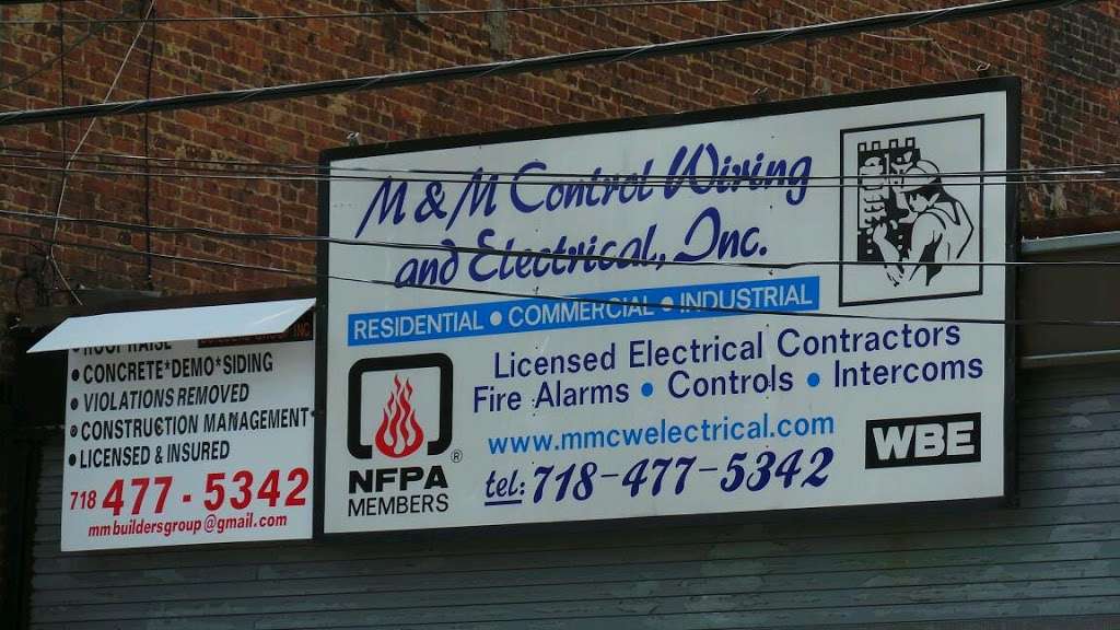 M & M Control Wiring & Elec | 2952 Richmond Terrace, Staten Island, NY 10303, USA | Phone: (718) 442-0529