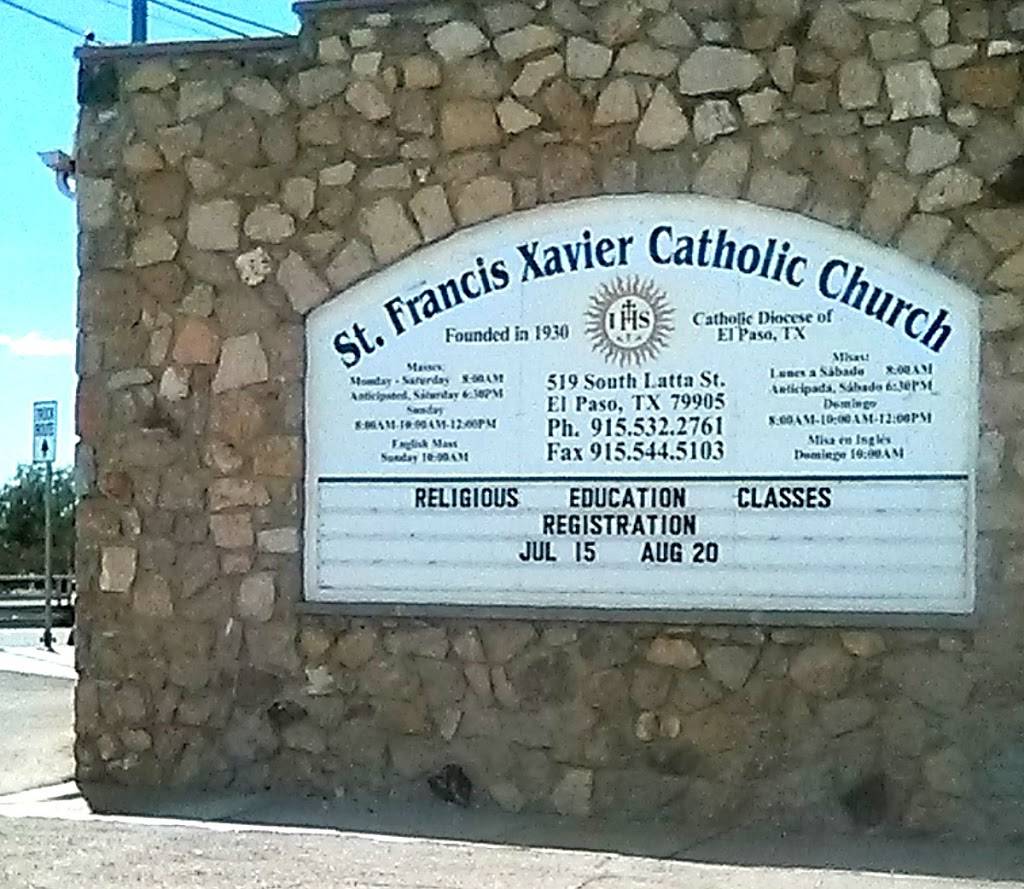 St Francis Xavier Church | 519 S Latta St, El Paso, TX 79905, USA | Phone: (915) 532-2761
