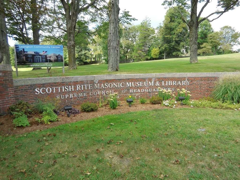 Scottish Rite Masonic Museum & Library | 33 Marrett Rd, Lexington, MA 02421, USA | Phone: (781) 861-6559