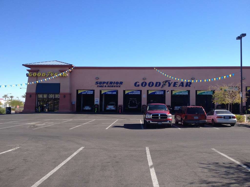 Superior Tire & Service - Goodyear #136 | 9555 W Tropicana Ave, Las Vegas, NV 89147, USA | Phone: (702) 588-5840