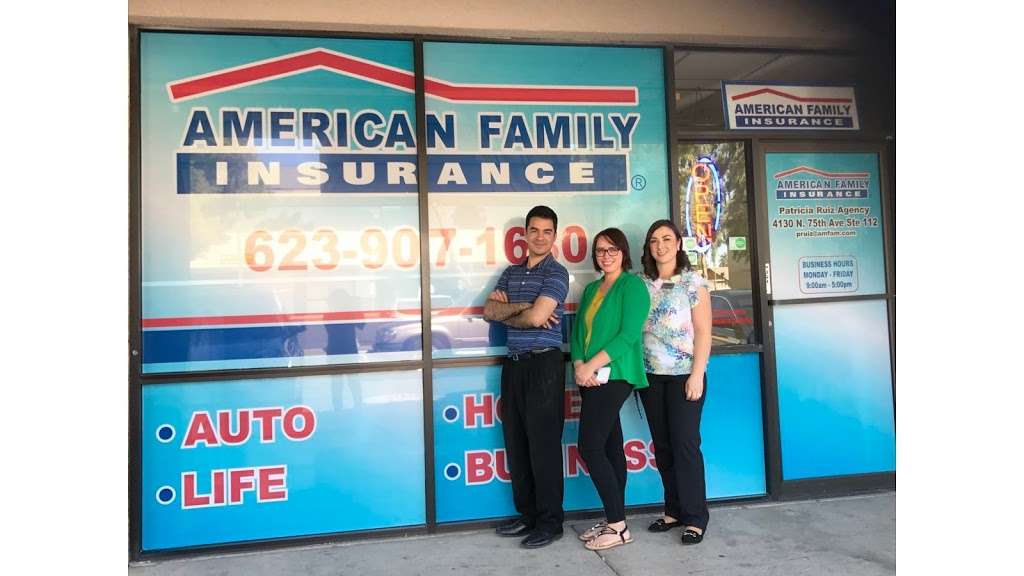 American Family Insurance - Patricia Ruiz | 4130 N 75th Ave #112, Phoenix, AZ 85033, USA | Phone: (623) 907-1680