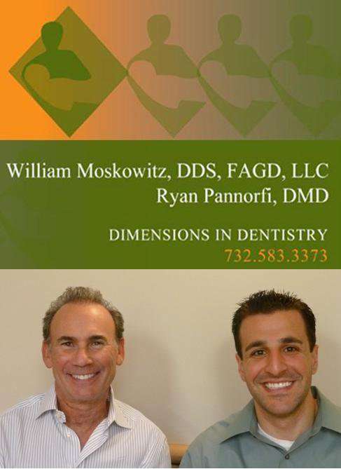 William Moskowitz, DDS, FAGD, LLC | 1323 NJ-34, Aberdeen Township, NJ 07747, USA | Phone: (732) 583-3373