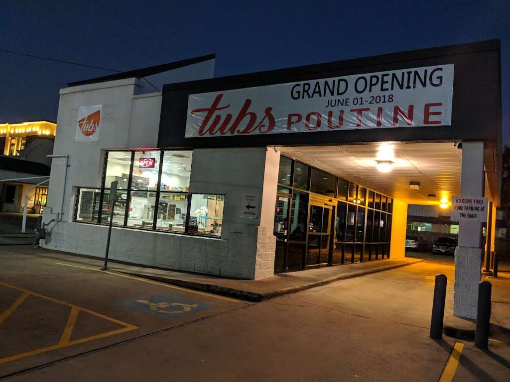 Tubs Poutine | 13429 Briar Forest Dr, Houston, TX 77077, USA | Phone: (832) 672-6942