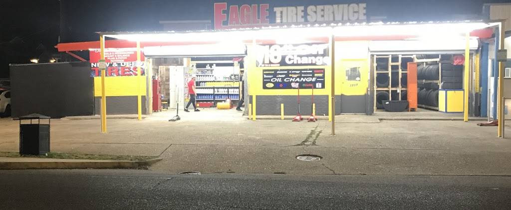 Eagle tire service and Oil change | 3737 S Claiborne Ave, New Orleans, LA 70125, USA | Phone: (504) 638-2093