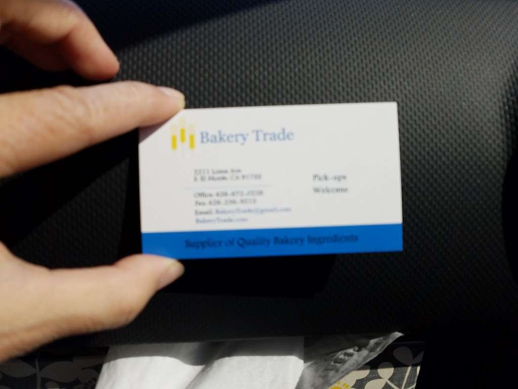 Bakery Trade | 2211 Loma Ave, South El Monte, CA 91733, USA | Phone: (626) 672-0228