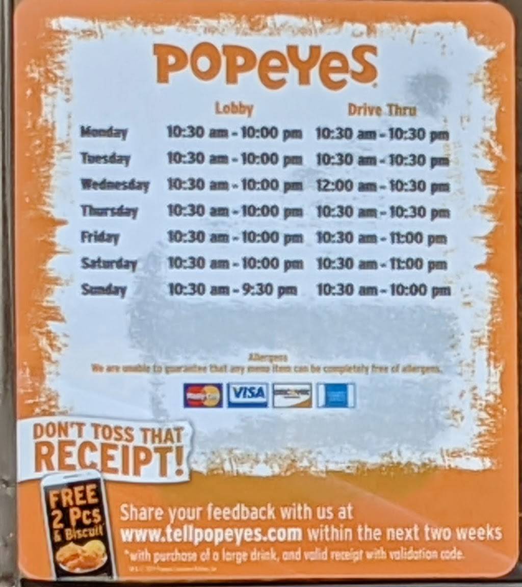 Popeyes Louisiana Kitchen | 75 Andrews Dr, Woodland Park, NJ 07424, USA | Phone: (973) 256-1122