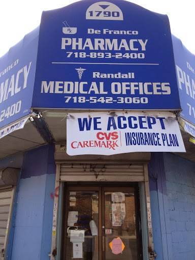 DeFranco Pharmacy | 1790 Randall Ave, The Bronx, NY 10473, USA | Phone: (718) 893-2400
