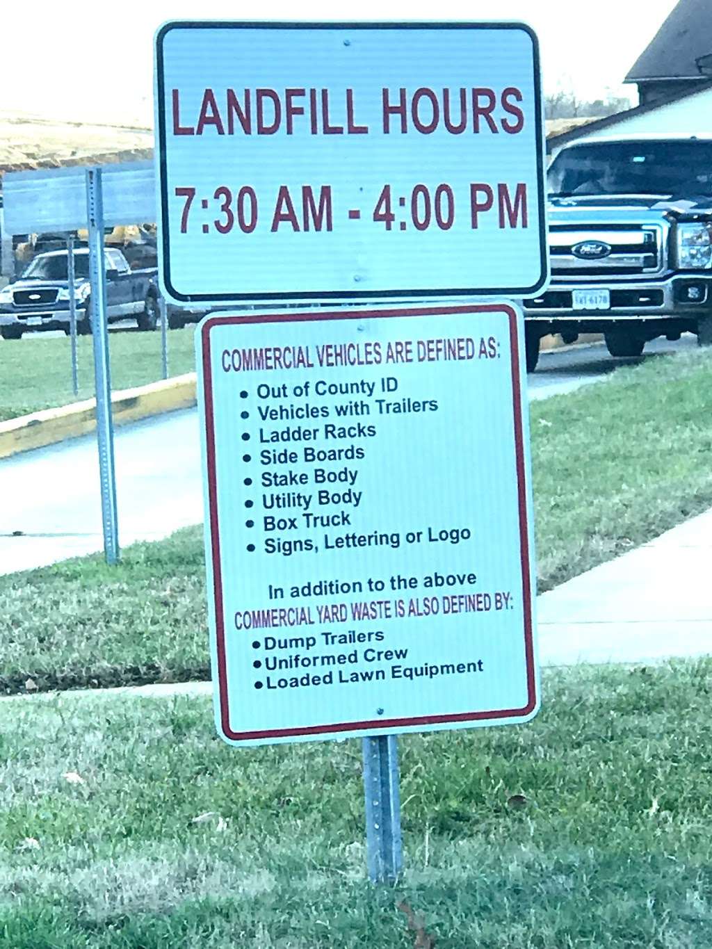 Charles County Landfill | 12305 Billingsley Rd, Waldorf, MD 20602, USA | Phone: (301) 870-5481