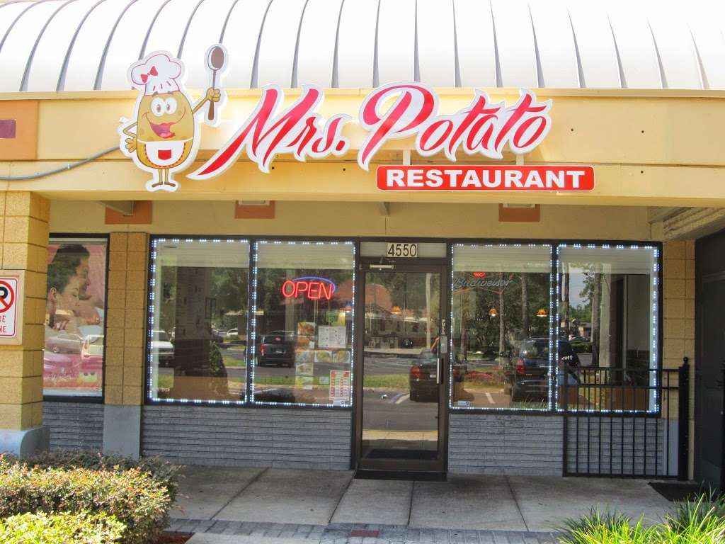 Mrs Potato Restaurant | 4550 S Kirkman Rd, Orlando, FL 32811, USA | Phone: (407) 290-0991