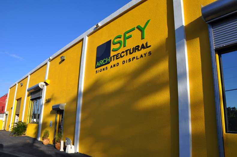 SFY Architectural - Signs & Displays - Signs For You | 2401 NW 34th Ave, Miami, FL 33142, USA | Phone: (305) 635-6662