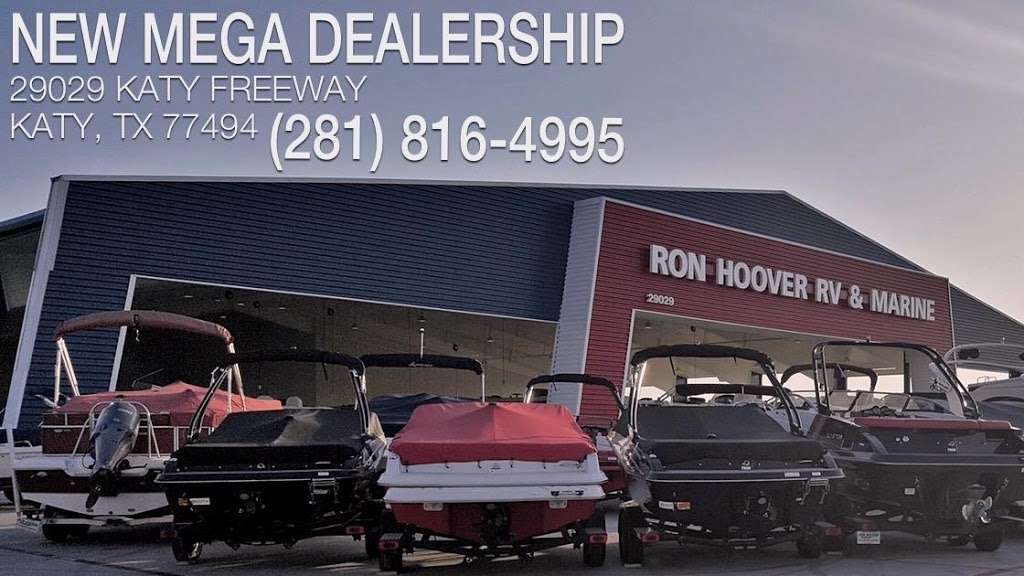 Ron Hoover RV & Marine of West Houston | 29029 Katy Fwy, Katy, TX 77494, USA | Phone: (281) 829-1560