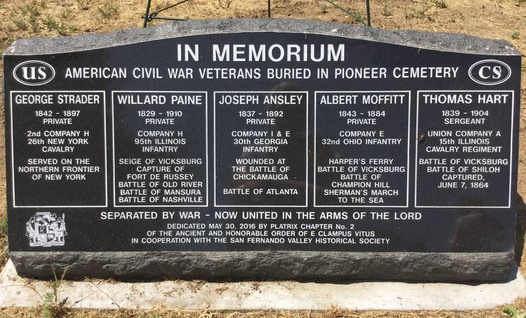 San Fernando Pioneer Memorial Cemetery | 14451 Bledsoe St, Sylmar, CA 91342, USA | Phone: (818) 365-7810